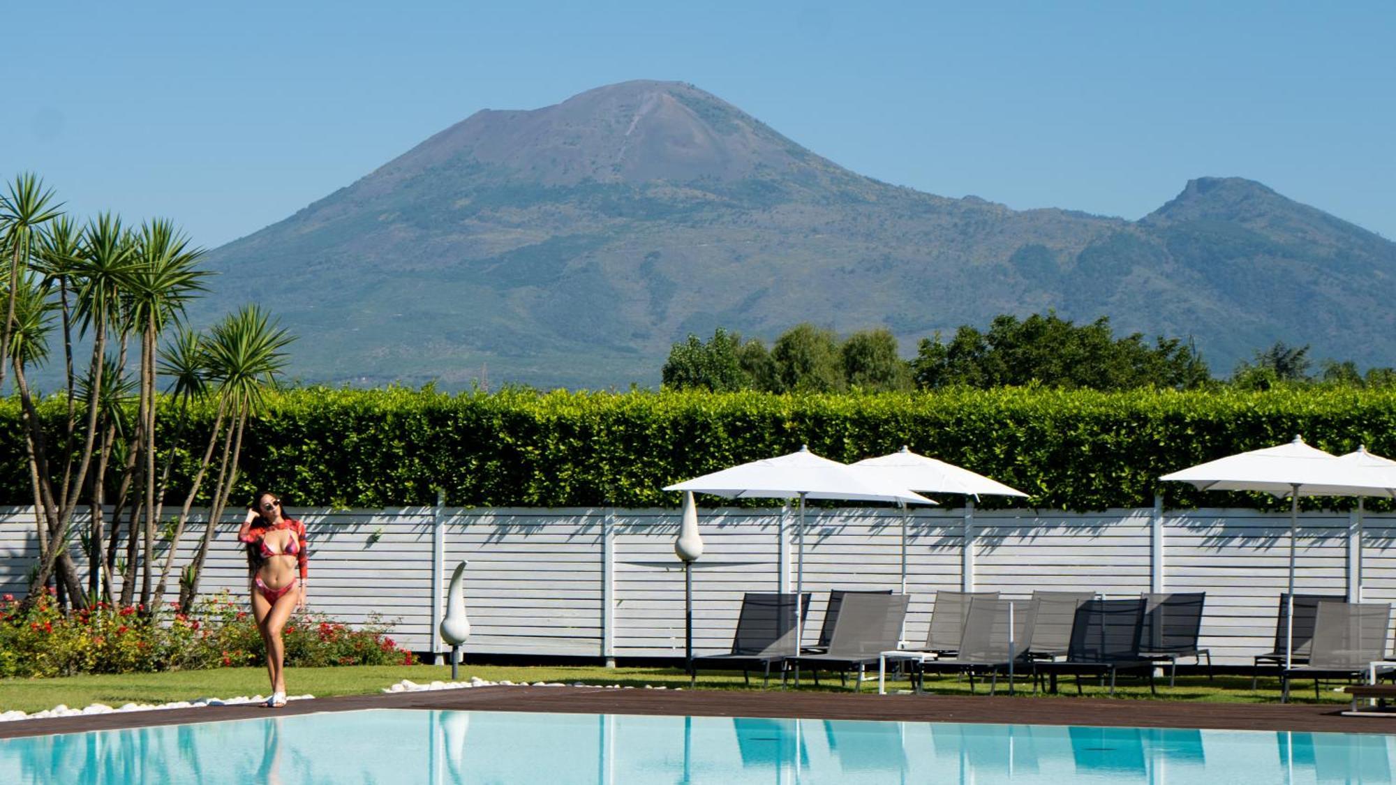 Resort Bosco De Medici Pompei Esterno foto